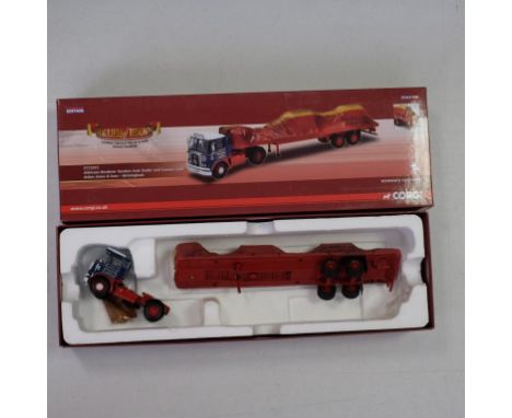 Corgi Atkinson Borferer Tandem Axle Trailer & Canvas Load - Adam Jones & Sons - Stock Code - CC12515 Scale - 1:50 | Model Con