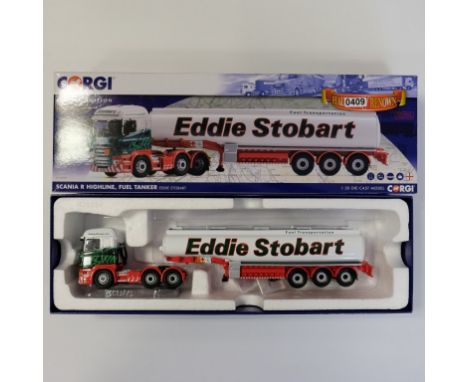 Corgi Eddie Stobart Scania R Fuel Tanker - Stock Code - CC13775 Scale - 1:50 | Model Condition - 5/5 | Box Condition - 4/5 | 