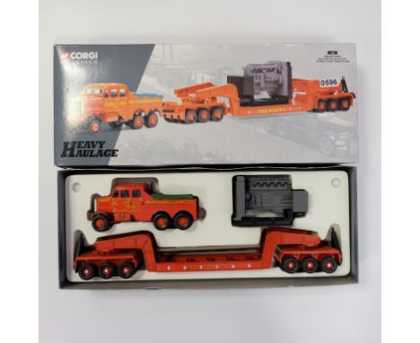 Corgi Scammell constructor & 24 wheel girder trailer Siddle & Cook - Stock Code - 17603 Scale - 1:50 | Model Condition - 5/5 