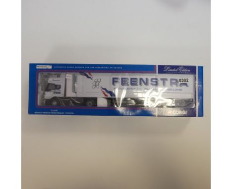 Corgi Renault Premium Fridge Trailer - Feenstra - Stock Code - CC12103  Scale - 1:50 | Model Condition - 5/5 | Box Condition 