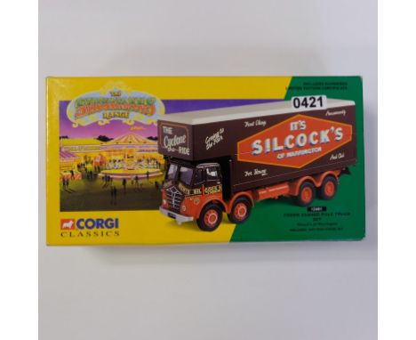 Corgi Silcocks Of Warrington Foden Closed Pole Truck Set - Stock Code - 12601 Scale - 1:50 | Model Condition - 5/5 | Box Cond