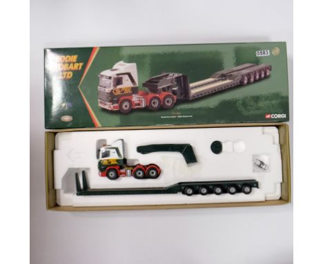 Corgi Eddie Stobart Ltd Scania Low Loader Trailer - Stock Code - CC12203 Scale - 1:50 | Model Condition - 5/5 | Box Condition