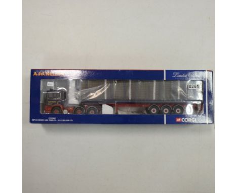 Corgi ERF EC Series Log Trailer - A & J Nelson - Stock Code - CC11908 Scale - 1:50 | Model Condition - 5/5 | Box Condition - 