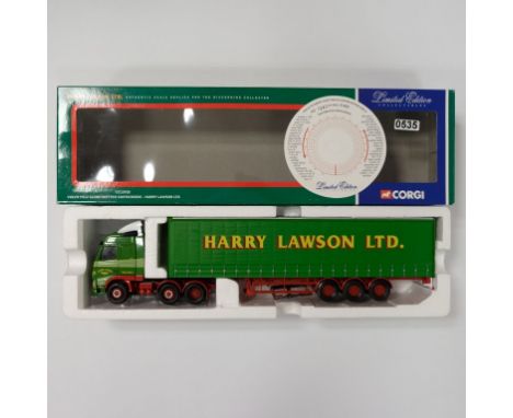 Corgi Harry Lawson LTD Volvo FH12 Curtainside Trailer - Stock Code - CC12418 Scale - 1:50 | Model Condition - 5/5 | Box Condi