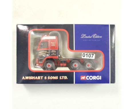 Corgi Volvo FH Globetrotter Tractor Unit - Andrew Wishart - Stock Code - CC12417 Scale - 1:50 | Model Condition - 5/5 | Box C