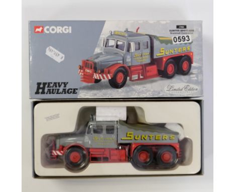 Corgi Sunter Brothers Scammell Contractor - Stock Code - 17902 Scale - 1:50 | Model Condition - 5/5 | Box Condition - 4/5 | M