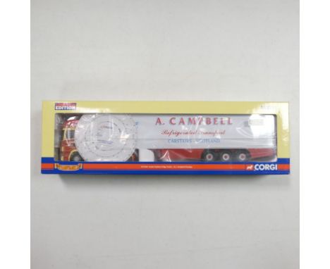 Corgi Scania Topline Fridge Trailer - A L Campbell - Stock Code - CC12920 Scale - 1:50 | Model Condition - 5/5 | Box Conditio