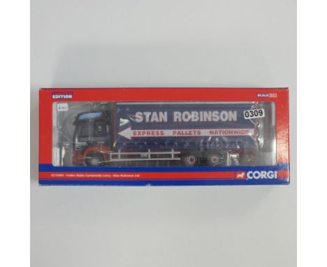 Corgi Foden Alpha Rigid Curtainside Lorry - Stan Robinson  - Stock Code -  CC13903 Scale - 1:50 | Model Condition - 5/5 | Box