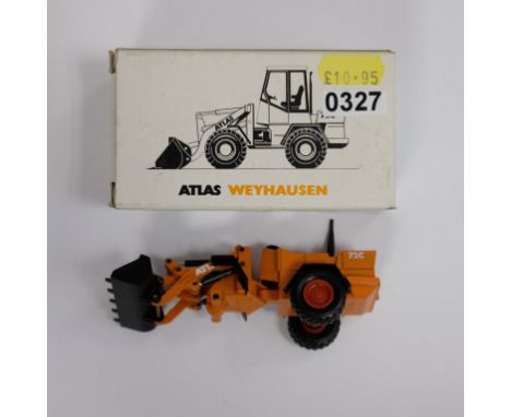 NZG NZG 320 Atlas Weyhausen 72C Wheeled Loader (No Cab, No Front Wheels) 1:50 - Stock Code - 320 Scale - 1:50 | Model Conditi