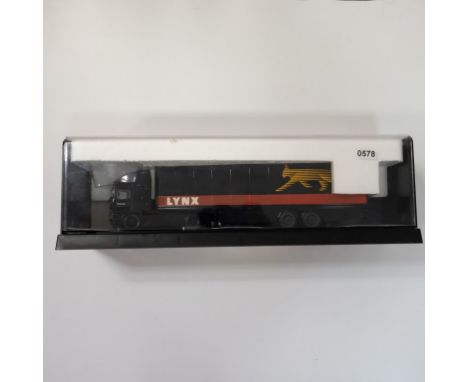 Corgi Lynx Express ERF EC Box Trailer In Display Case - Stock Code - 75001 Scale - 1:50 | Model Condition - 5/5 | Box Conditi