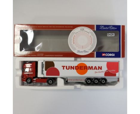 Corgi Tunderman Transport Scania Reefer Trailer - Stock Code - CC12902 Scale - 1:50 | Model Condition - 5/5 | Box Condition -