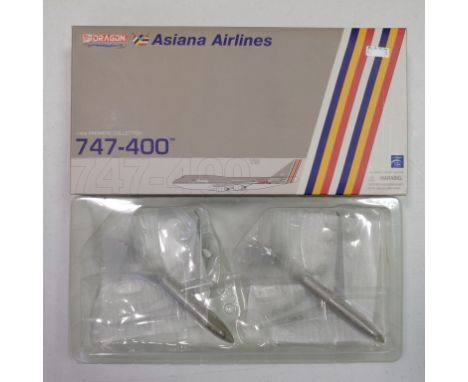 Dragon Boeing 747-400 and Boeing 747-400F - 1:400 - Asiana Airlines - Stock Code - 55987 Scale - 1:400 | Model Condition - 5/