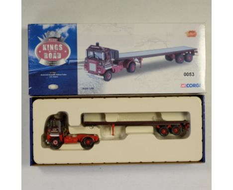 Corgi Scammell Crusader Flatbed Trailer - Stock Code - CC12601 Scale - 1:50 | Model Condition - 5/5 | Box Condition - 3/5 | M