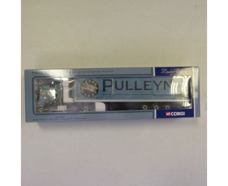 Corgi MAN Fridge Trailer - Pulleyn Transport - Stock Code - CC12005 Scale - 1:50 | Model Condition - 5/5 | Box Condition - 4/