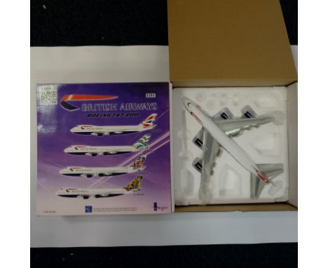 Inflight200 British Airways Boeing 747-200 - Stock Code - IF7420413C Scale - 1:200 | Model Condition - 4/5 | Box Condition - 