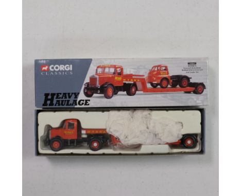 Corgi  Scammell Articulated, Bedford S Type Articulated and Low Loader Set - Wynn's - Stock Code - 31004 Scale - 1:50 | Model