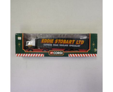 Corgi Scania Curtainsider Trailer - Eddie Stobart - Stock Code - 59503 Scale - 1:64 | Model Condition - 5/5 | Box Condition -