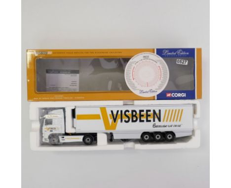 Corgi Visbeen DAF XF Space Cab Fridge Trailer - Stock Code - CC13205 Scale - 1:50 | Model Condition - 5/5 | Box Condition - 5