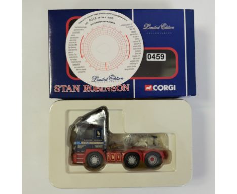 Corgi Stan Robinson ERF ECS Tractor Unit - Stock Code - CC12706 Scale - 1:50 | Model Condition - 5/5 | Box Condition - 5/5 | 