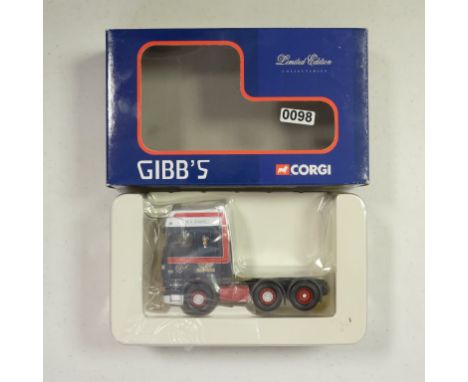 Corgi DAF XF Super Space Tractor Unit - Gibbs of Fraserburgh - Stock Code - CC13210 Scale - 1:50 | Model Condition - 5/5 | Bo