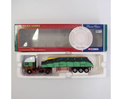 Corgi Brian Harris Transport LTD ERF EC Sheeted Trailer - Stock Code - CC11901 Scale - 1:50 | Model Condition - 5/5 | Box Con