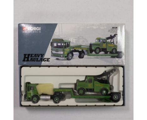 Corgi  AEC Ergomatic Articulated, Scammell Highwayman Crane and Low Loader Set - Chris Miller - Stock Code - 31003 Scale - 1: