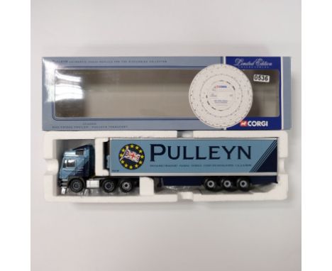 Corgi Pulleyn Transport MAN Fridge Trailer - Stock Code - CC12005 Scale - 1:50 | Model Condition - 5/5 | Box Condition - 5/5 