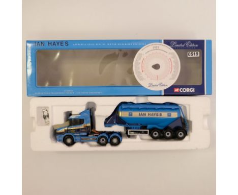 Corgi Ian Hayes Transport Scania T-Cab Feldbinder Tanker - Stock Code - CC12801 Scale - 1:50 | Model Condition - 5/5 | Box Co