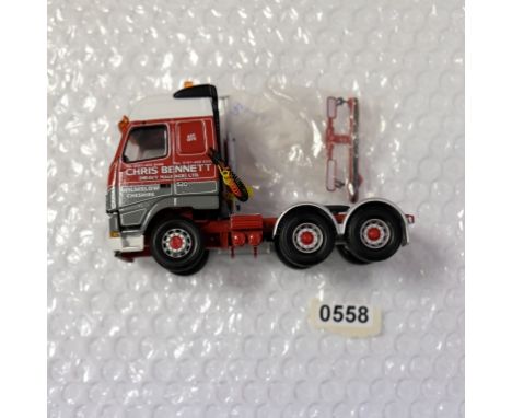 Corgi Chris Bennett Volvo FH16 Tractor Unit - No Box - Stock Code - Unknown Scale - 1:50 | Model Condition - 4/5 | Box Condit