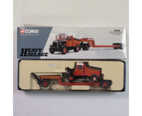 Corgi  Scammell Highwayman Ballast and Low Loader - Hallett Silbermann - Stock Code - 16901 Scale - 1:50 | Model Condition - 