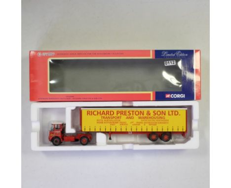 Corgi Atkinson Borderer Tautliner - Richard Preston - Stock Code - CC12505 Scale - 1:50 | Model Condition - 5/5 | Box Conditi