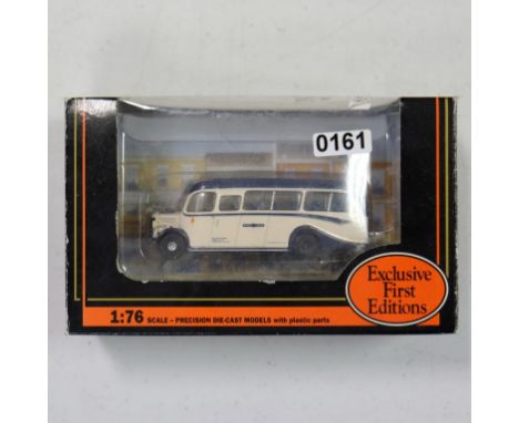 EFE Bedford OS Coach - Royal Blue - Stock Code - 20102 Scale - 1:76 | Model Condition - 5/5 | Box Condition - 3/5 | Mirrors -