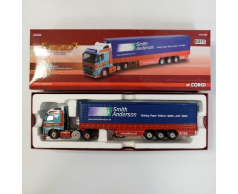 Corgi Pollock & Smith Anderson Volvo FH Curtainside Trailer - Stock Code - CC14010 Scale - 1:50 | Model Condition - 5/5 | Box