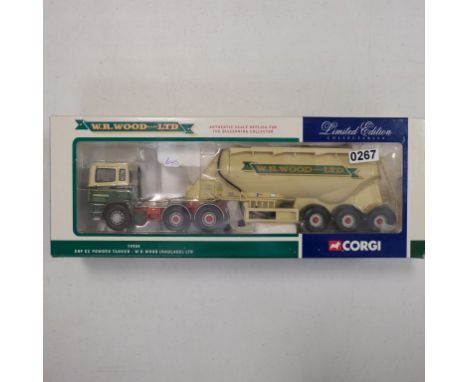 Corgi ERF EC Powder Tanker - W R Wood - Stock Code - 74904 Scale - 1:50 | Model Condition - 5/5 | Box Condition - 4/5 | Mirro