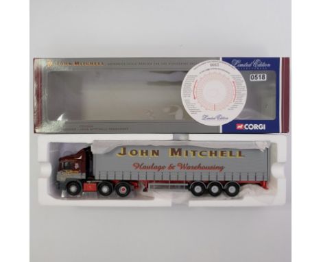 Corgi John Mitchell Transport MAN Curtainside Trailer - Stock Code - CC12001 Scale - 1:50 | Model Condition - 5/5 | Box Condi