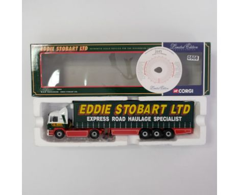 Corgi Eddie Stobart LTD M.A.N. Curtainside Trailer - Stock Code - 75804 Scale - 1:50 | Model Condition - 5/5 | Box Condition 