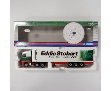 Corgi Eddie Stobart Ltd Mercedes Benz Reefer Trailer - Stock Code - CC13801 Scale - 1:50 | Model Condition - 5/5 | Box Condit