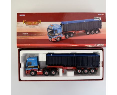 Corgi Tennant Transport DAF CF Tipper Trailer - Stock Code - CC13619 Scale - 1:50 | Model Condition - 5/5 | Box Condition - 4