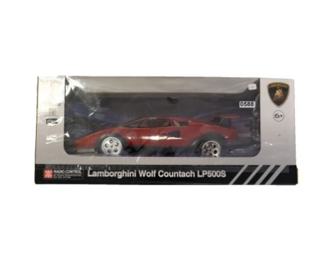 N/A R/C Red Lamborghini Wolf Countach LP500S 1/14 - Stock Code - N/A Scale - 1:14 | Model Condition - 5/5 | Box Condition - 4