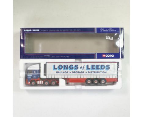 Corgi DAF XF Space Cab Curtainsider - J Long & Sons - Stock Code - CC13202 Scale - 1:50 | Model Condition - 5/5 | Box Conditi