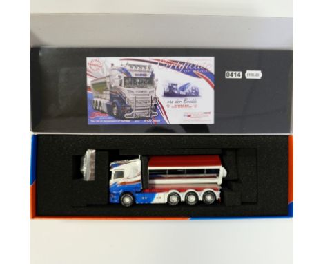 Tekno Per Brodde Rigid Truck With Hookarm Container - Stock Code - 67132 Scale - 1:50 | Model Condition - 5/5 | Box Condition