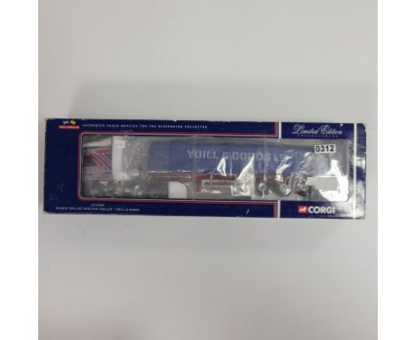 Corgi Scania Topline Sheeted Trailer - Yuill and Dodds - Stock Code - CC12905 Scale - 1:50 | Model Condition - 5/5 | Box Cond