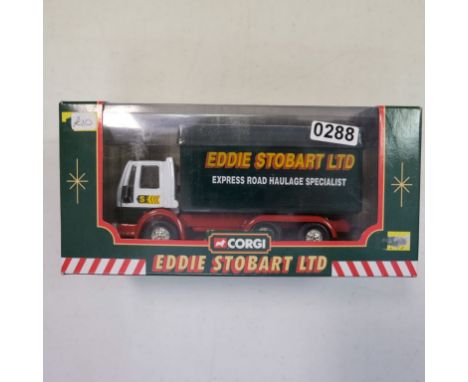 Corgi Ford Cargo Box Van - Eddie Stobart - Stock Code - 59601 Scale - 1:50 | Model Condition - 5/5 | Box Condition - 4/5 | Mi