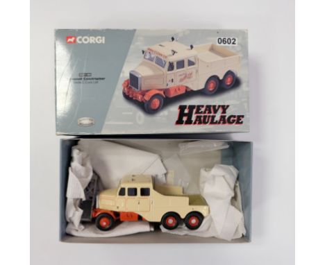 Corgi Scammell Constructor - Siddle C Cook Ltd - Stock Code - CC11101 Scale - 1:50 | Model Condition - 5/5 | Box Condition - 