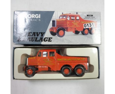 Corgi Scammell Constructor - Siddle Cook - Stock Code - 17501 Scale - 1:50 | Model Condition - 5/5 | Box Condition - 5/5 | Mi