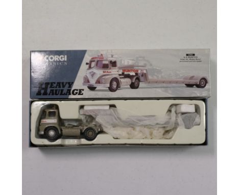 Corgi  Foden S21 "Mickey Mouse" Articulated and Low Loader - G C Munton - Stock Code - 13501 Scale - 1:50 | Model Condition -