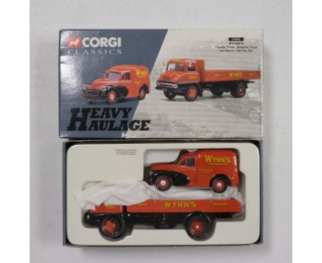 Corgi  Thames Trader Dropside Truck and Morris 1000 Van Set - Wynn's - Stock Code - 31006 Scale - 1:50 | Model Condition - 5/