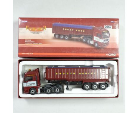 Corgi MAN TGA Tipper - Cawley Bros - Llanrwst - Stock Code - CC13432 Scale - 1:50 | Model Condition - 4/5 | Box Condition - 3