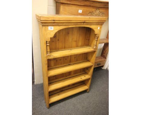 Pine wall hanging shelf 
