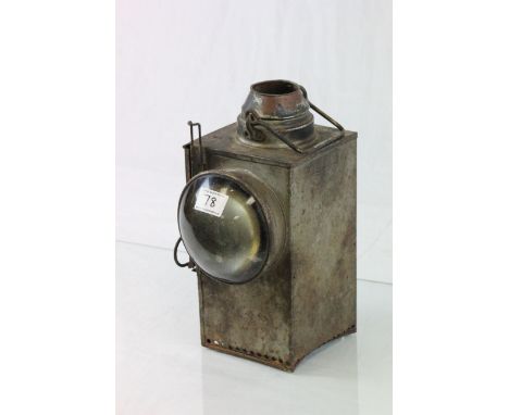 Antique French SR Railways Lamp